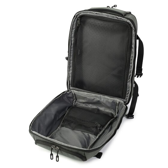 Hedgren Comby Trip travel backpack M RFID 46 cm with expansion fold laptop compartment