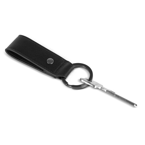 Bugatti Black Magic Keychain Leather 3.5 cm