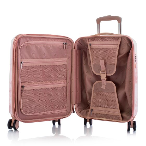 Heys Black Camo 4 wheels Cabin suitcase S 53 cm Expandable