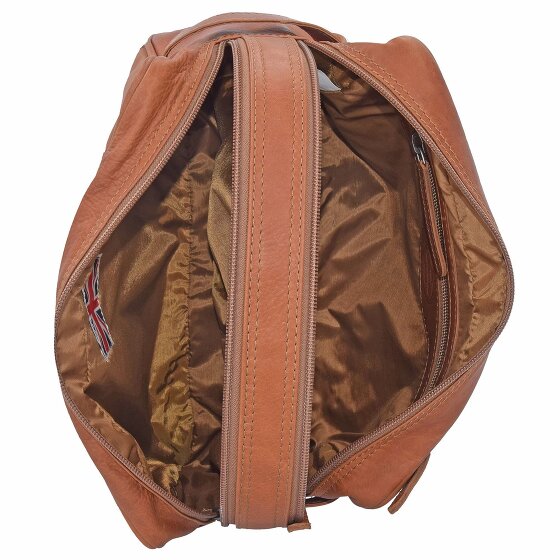 The Chesterfield Brand Wax Pull Up Toilet bag Leather 29 cm