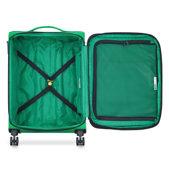 Delsey Paris x United Colors of Benetton Color Block 4-wheel suitcase set 3 pcs.