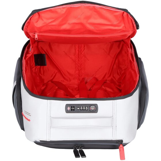 Piquadro Urban 2 wheels Wheeled backpack Genuine Leather 53.5 cm Laptop compartment