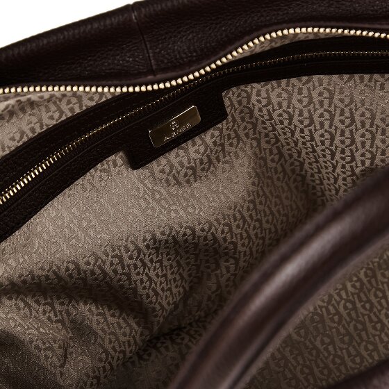 Aigner Paola Handbag Genuine Leather 27 cm