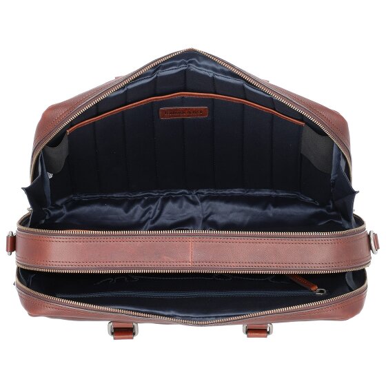 Leonhard Heyden Roma briefcase leather 41 cm laptop compartment