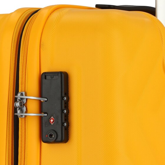 American Tourister Summer Square 4 wheels Suitcase set 3-piece with expansion pleat