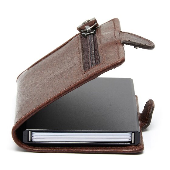 The Chesterfield Brand Baldwin Credit card case RFID protection Genuine Leather 6.5 cm