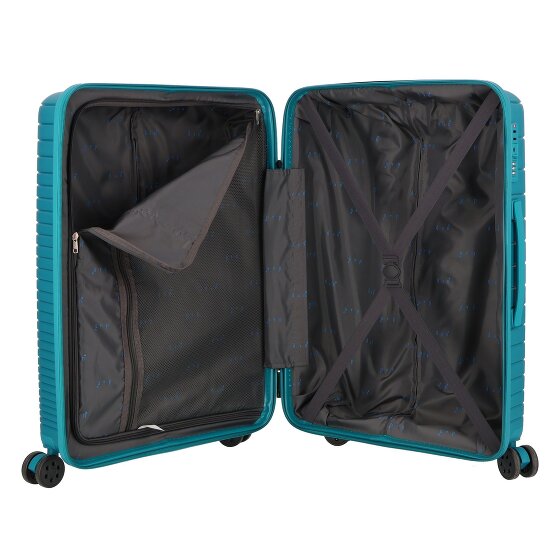 d&n Travel Line 4600 4 wheels Suitcase set 3-piece