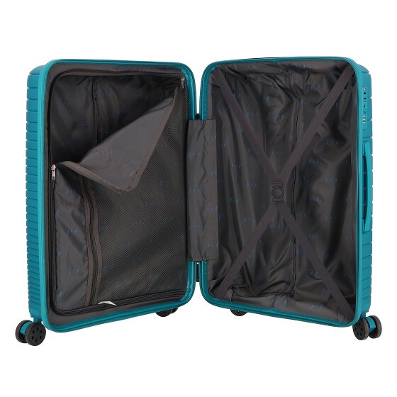 d&n Travel Line 4600 4 wheels Suitcase set 3-piece