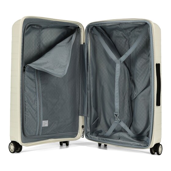 d&n Travel Line 4700 4 wheels Suitcase set 3-piece with expansion pleat