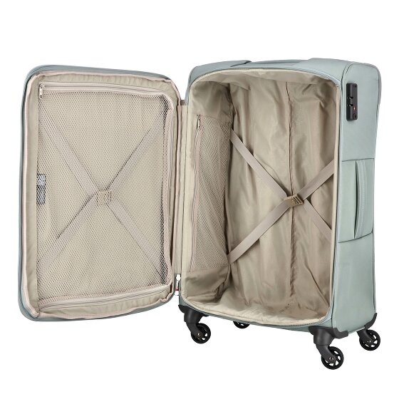 Samsonite Anafi 4-wheel suitcase set, 3-piece with expansion fold, super light