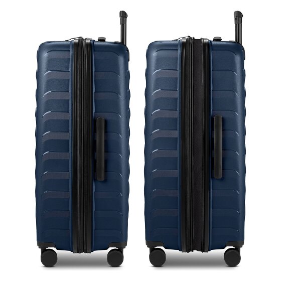 d&n Toronto 4 wheels Suitcase set 3-piece with expansion pleat