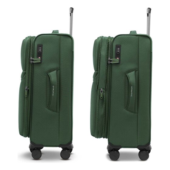 Stratic Lite 4 wheels Trolley M 65 cm Expandable