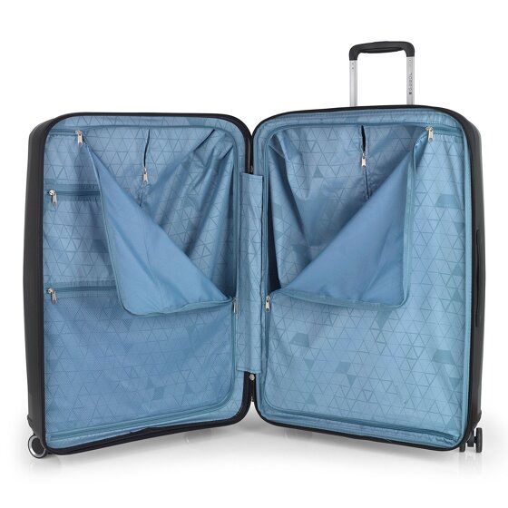 Gabol Queens 4 wheels Suitcase set 2-piece with expansion pleat Gabol Queens 4 wheels Suitcase set 2-piece with expansion pleat