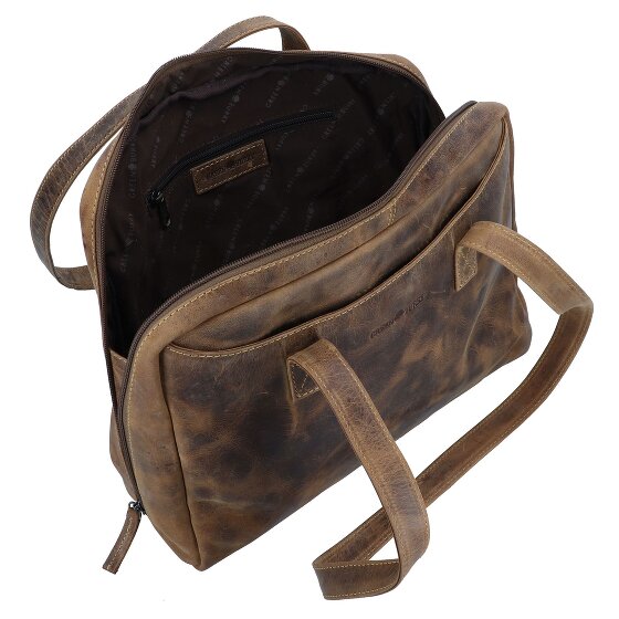 Greenburry Vintage Shoulder Bag Leather 35 cm