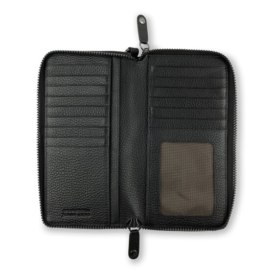 Bugatti Elsa Wallet RFID protection Leather 19 cm