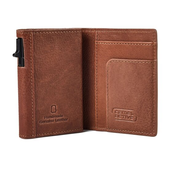 camel active Thunder Wallet RFID protection Genuine Leather 9.5 cm