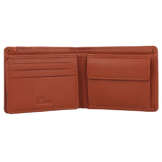 mano Don Leonardo wallet RFID leather 10 cm