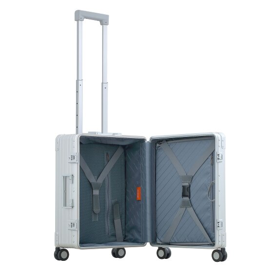 Aleon Traveler Domestic 4-wheel Aluminum Cabin suitcase, 55 cm