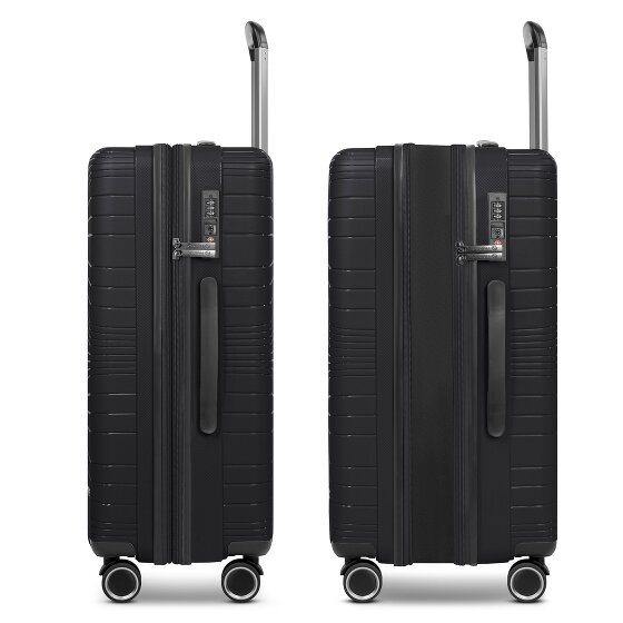 Franky Dallas 3.0 4-wheel suitcase set 3-piece with expansion fold