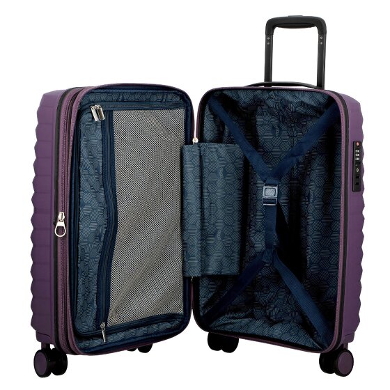 Jump Xwave 4 wheels Cabin trolley 55 cm with expansion pleat