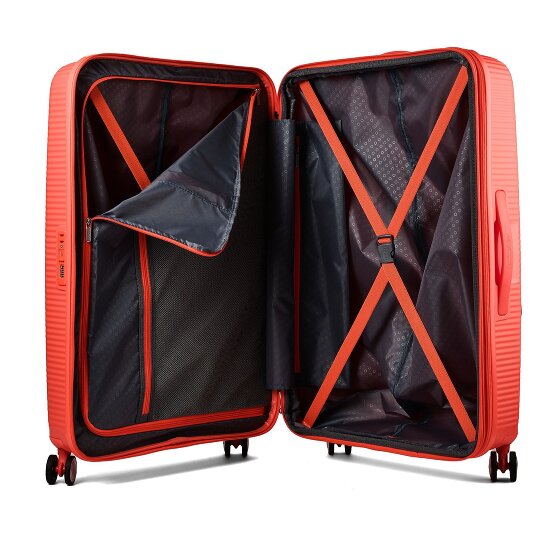 American Tourister Soundbox 4 wheels Trolley 77 cm with expansion pleat