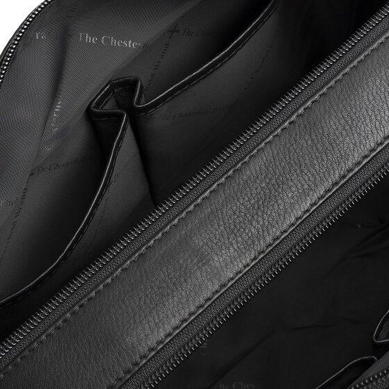 The Chesterfield Brand Montelaro Toiletry bag Genuine Leather 27 cm