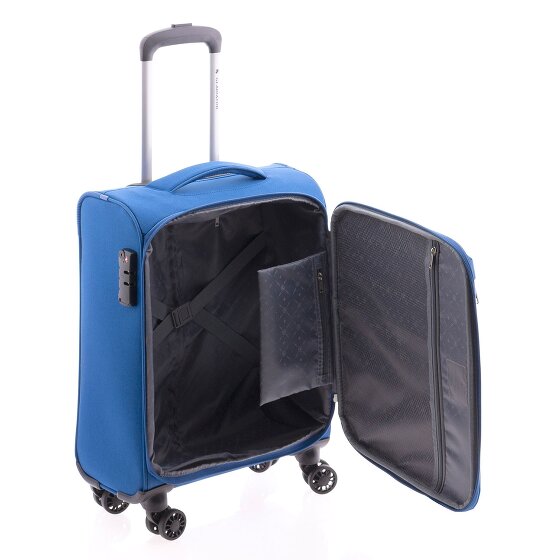 Gladiator 3700 4 wheels Cabin trolley 55 cm with expansion pleat
