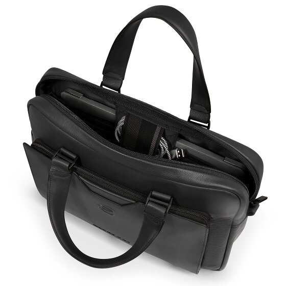 Piquadro Ael Briefcase Leather 37 cm Laptop compartment