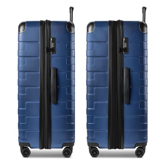 Tonino Lamborghini Milano 4-wheeled Trolley XL 83 cm special size with expansion fold