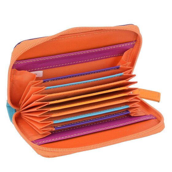 Mywalit Zip Around Credit Card Case Leather 10 cm