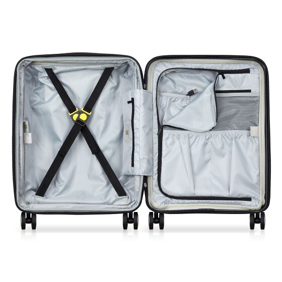 Delsey Paris Shadow 5.0 Slim 4 Roll Cabin Trolley 55 cm
