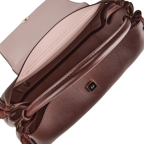 Coccinelle Pansy Shoulder Bag Genuine Leather 34 cm