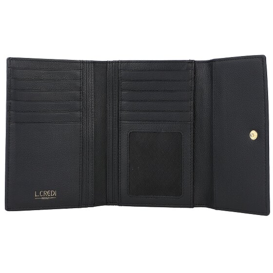 L.Credi Evelyn wallet RFID leather 14.5 cm