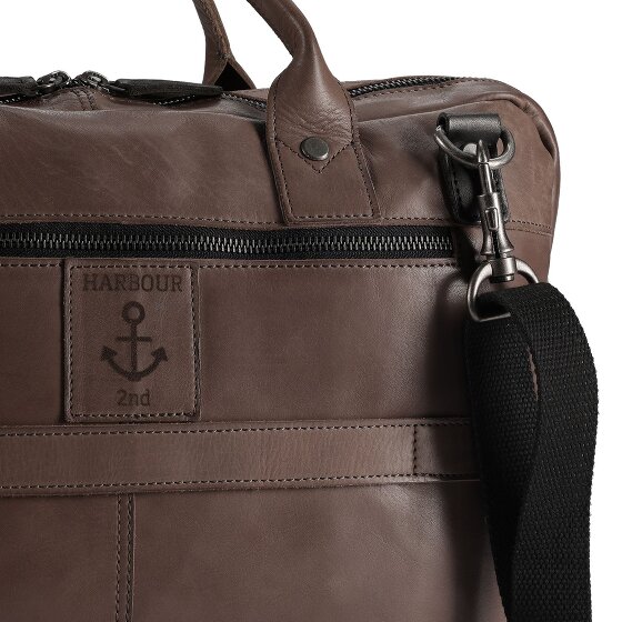 Harbour 2nd Urban Poets Briefcase Leather 50 cm Laptop compartment