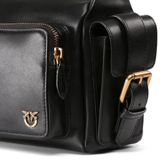 PINKO Cargo Shoulder Bag Leather 31 cm