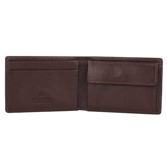 Braun Büffel Prato wallet RFID leather 10 cm Braun Büffel Prato wallet RFID leather 10 cm