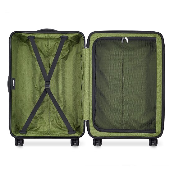 Jeep JH004C 4 wheels Trolley 68 cm with expansion pleat