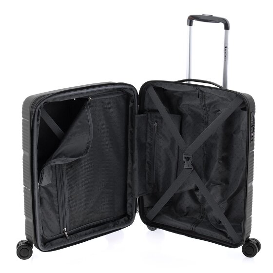 Gladiator 0800 4 wheels Cabin trolley 55 cm with expansion pleat