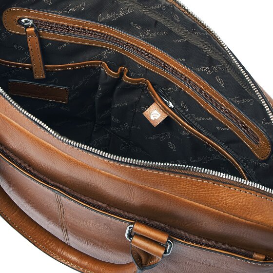 Castelijn & Beerens Peter Briefcase RFID protection Genuine Leather 40 cm Laptop compartment