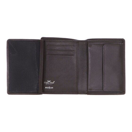 Golden Head Polo Wallet RFID protection Genuine Leather 9 cm