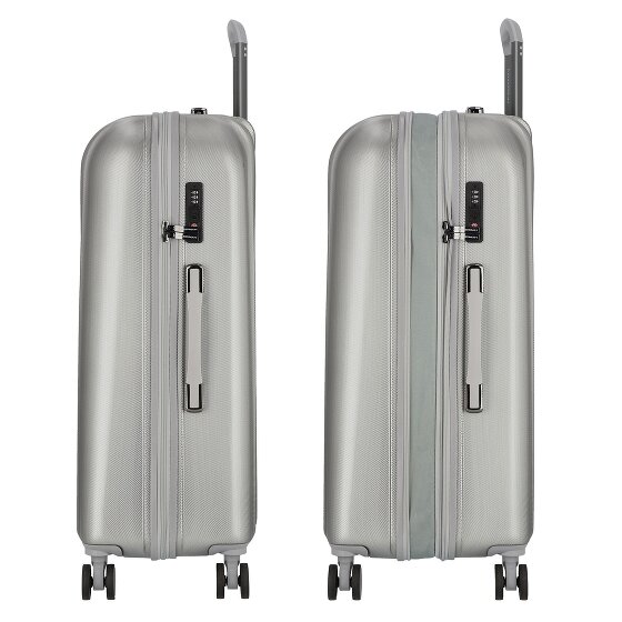 Polestream Moonrock 4 wheels Trolley L 78 cm with expansion pleat