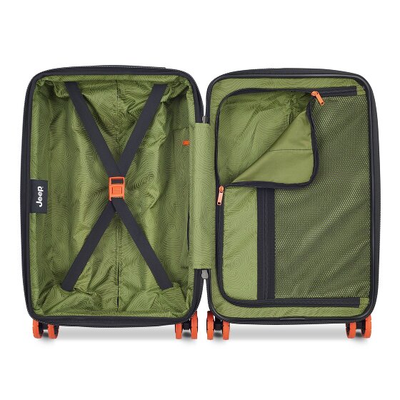 Jeep JH002B 4 wheels Cabin trolley XL 55 cm with expansion pleat Jeep JH002B 4 wheels Cabin trolley XL 55 cm with expansion pleat