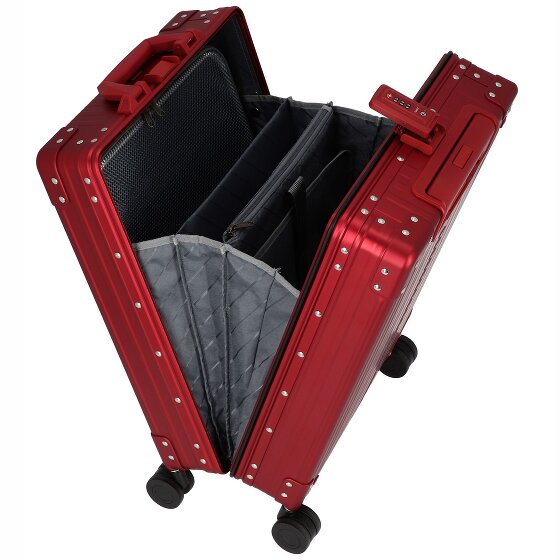 Aleon Business 4-wheel Aluminum Cabin suitcase, 55 cm