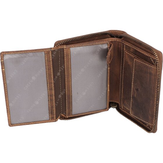 Greenburry Vintage Wallet Genuine Leather 12.5 cm