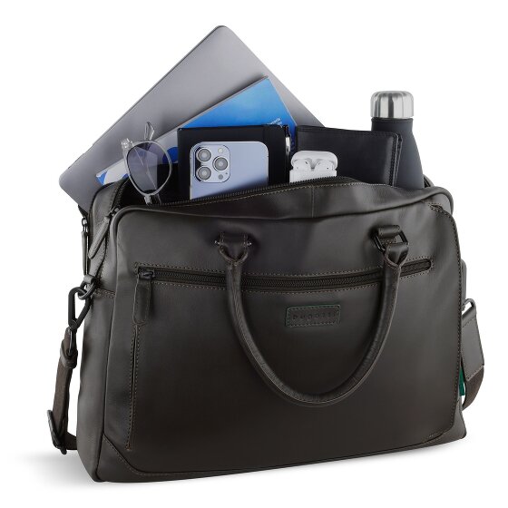 Bugatti Clark Briefcase Leather 40 cm Bugatti Clark Briefcase Leather 40 cm