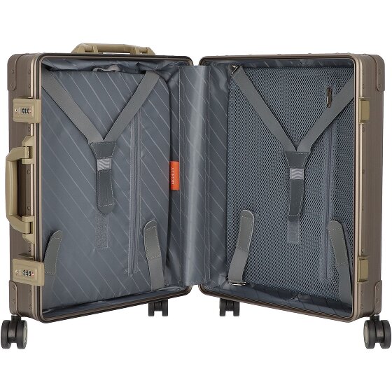 Aleon Traveler International 4-wheel Aluminum Cabin suitcase, 55 cm