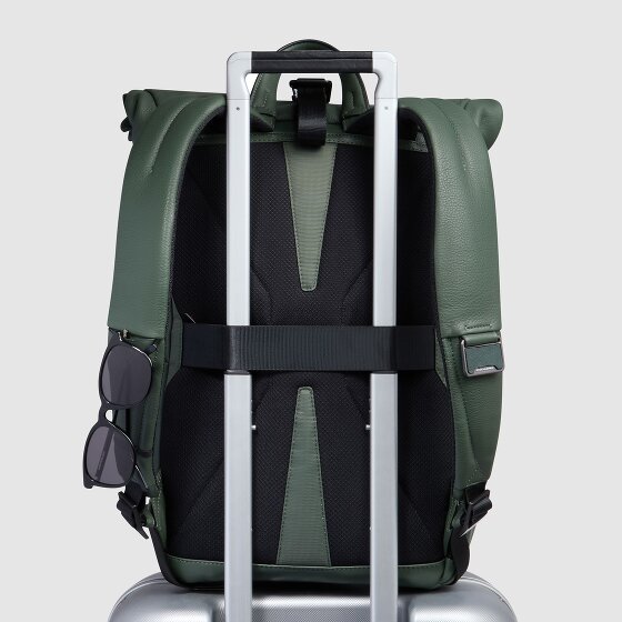 Piquadro Than Business backpack Leather 46 cm Laptop compartment