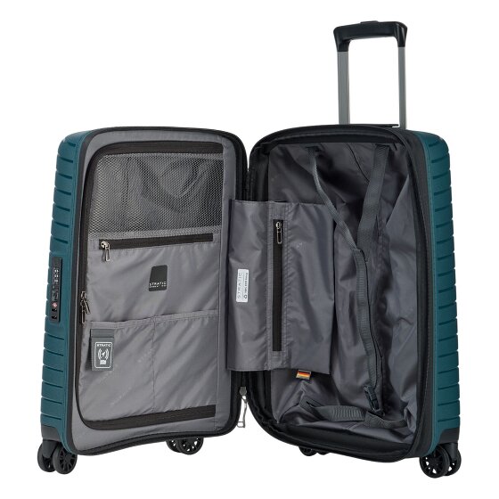 Stratic Novium 4 wheels Cabin trolley S 55 cm with expansion pleat