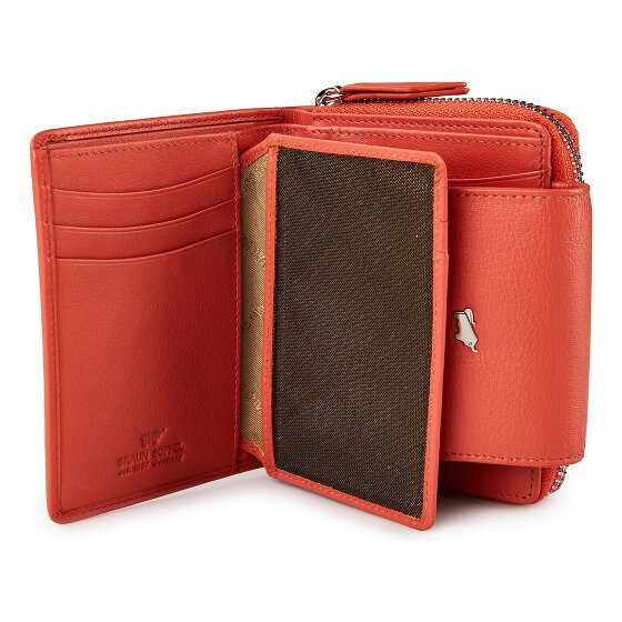 Braun Büffel Joy Wallet RFID protection Genuine Leather 12 cm