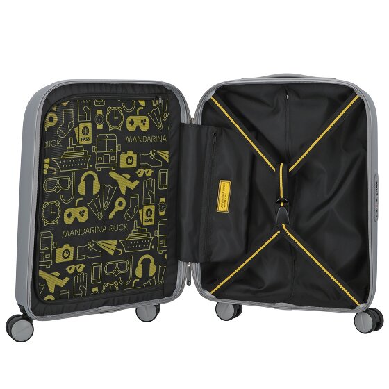 Mandarina Duck Logoduck+ 4 Roll Cabin Trolley 55 cm
